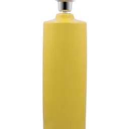 Homesake Yellow Ceramic Table Lamp with Cone Shade (Bulb Included) - Set of 1 image 4
