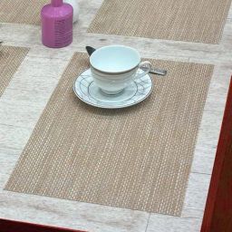 Bianca Premium Woven Ivory PVC Placemat - Set of 6-image-15