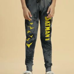 Kidsville Batman Printed Multicolor Joggers For Boys-image-34