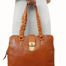 Hidesign Resort 02 Tan Solid Medium Shoulder Handbag-6