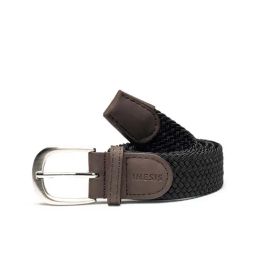 INESIS By Decathlon Black Blend Waist Beltfor Men-picture-0