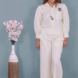 Kaajal by Vidhi Embroidered Shirt With Trousers-image-9