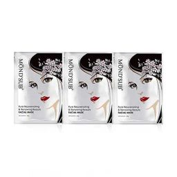 MONDSUB Pure Rejuvenating Facial Sheet Mask (Pack of 3) - 25 gm Each-image-91