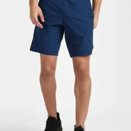 Reebok Blue Regular Fit Shorts-picture-3
