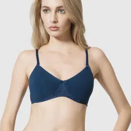 Van Heusen Comfort Fit Anti Bacterial Non Padded Shaper Bra - Blue Opal-13