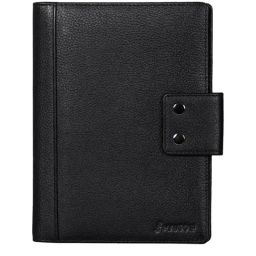 Mai Soli Safari Black Formal Leather Passport Wallet for Unisex-image-7