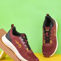 Campus Men's CAMP ZANE Maroon Running Shoes-image-78