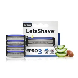 LetsShave Pro 3 Shaving Blades - Pack of 4 (Multicolor)-27