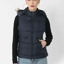 Crimsoune Club Navy Blue Padded Gilet-picture-12