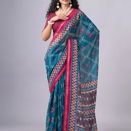 VIRENDRA TEXTILES Pure Cotton Saree-picture-35
