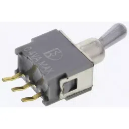 RS PRO Toggle Switch PCB Mount On-(On) SPDT Through Hole Terminal, 7347249P-80