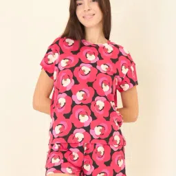 Sweet Dreams Women Printed Shorts Set-picture-45