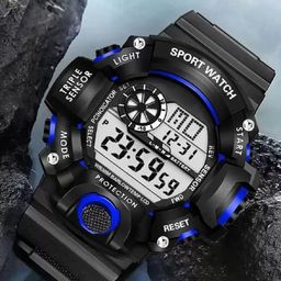 TARIDO Men Pack Of 2 Dial & Rubber Straps Digital Watch BLACK_RED_AW_724-image-29