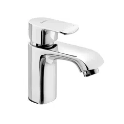 CERA Chromo Single Lever Table Mount Basin Mixer with 450 mm Braided Connection Pipe, F1019451-85