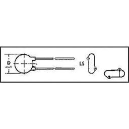 Vishay CERAMIC CAPACITOR 2.7PF 1000V, C0G, 0.5pF, RADIAL, 561R10TCCV27-image-85