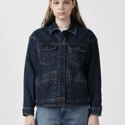 Wrangler Navy Denim Jacket-picture-38