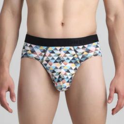 Jack & Jones Cloud Dancer Regular Fit Checks Briefs-picture-7