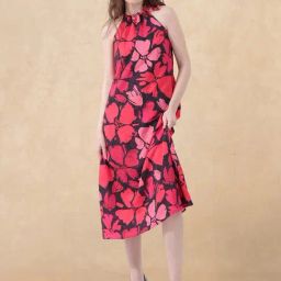 RAREISM Multi Rayon Printed Sleeveless Dress-picture-11
