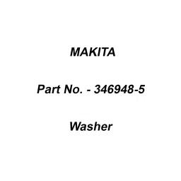 Makita Washer 25 for DTW1001, Part No 346948-5-57
