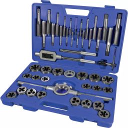 Senator M6-M24 Carbon Steel Threading Set Case (45 Piece)-22