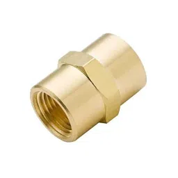 Merababa Brass Coupling 3/8" Female x 3/8" Female (NPT Thread) for Pipe Fittings-image-19