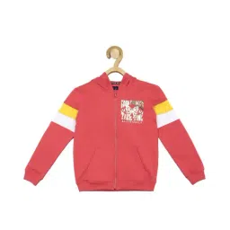 Allen Solly Junior Pink Printed Full Sleeves Sweatshirt-image-69