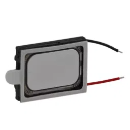 RS PRO 7.2? 0.7W Miniature Speaker, 10mm Lead Length, 15 x 11 x 3.3mm Model No 1882199-84