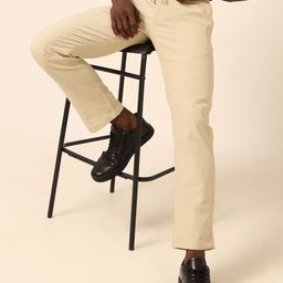 THE BEETEL HOUSE Men Regular Fit Linen Trousers-picture-0