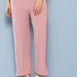 Aarika Girls Solid Smart Relaxed Fit Mid-Rise Cotton Trouser-image-9