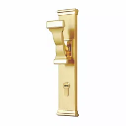 Bonus G5 Reflex 75 mm Brass Matt Antique Finish Premium Mortice Lock Set-10