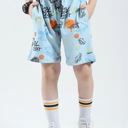 Monte Carlo Boys Floral Printed Outdoor Shorts-picture-11