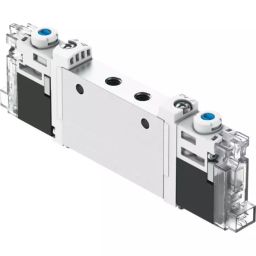 Festo Two Directional Flow Pneumatic Solenoid Valve VUVG M7 Connection Port, VUVG-L10-T32C-MT-M7-1H2L-F1A-picture-0