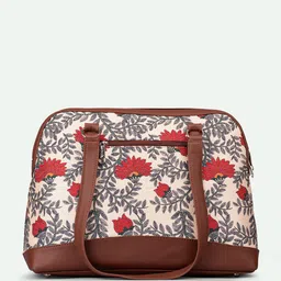 ZOUK Floral Printed Structured Shoulder Bag image 2