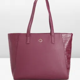 Caprese Animal Textured Structured Shoulder Bag-58