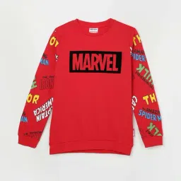 Fame Forever by Lifestyle Kids Red Cotton Printed Full Sleeves Sweatshirt-picture-35