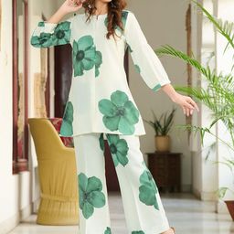 CORSICA Printed Tunic & Trousers Co-Ord Set-image-41
