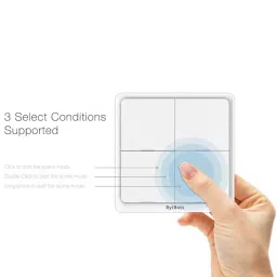 BytBots Tuya ZigBee Wireless 12 Scene Switch Push Button Controller without Battery (White) image 3