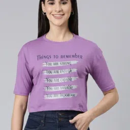 Kryptic Pure Cotton Printed Drop Shoulder Oversized Crop T-Shirt-18