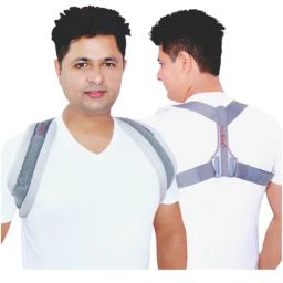 AccuSure Clavicle Brace With Velcro For Immobilize, Stabilize & Align Clavicle Fractures - Size-XL-image-13