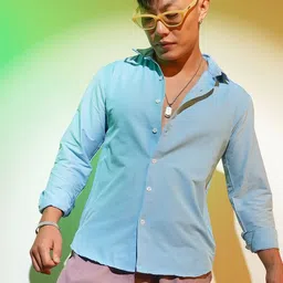 Campus Sutra Men Comfort Opaque Casual Shirt-picture-0