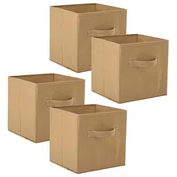 Kuber Industries Beige 4 Pieces Drawer Organisers-11