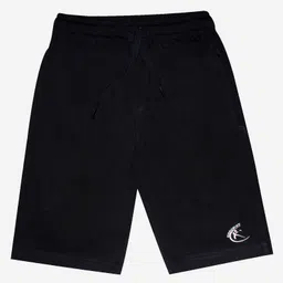 Kiddopanti Solid Colour Shorts - Black-picture-37