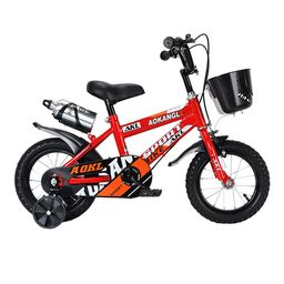 SYGA Children's Light Bicycle Magnesium Alloy Red- 14 Inches-25