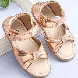 Babyoye Sandals with Velcro Closure -  Pink-image-61