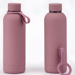 SCHOOLISH Custom Color BPA Insulated Stainless Steel 304 1000 ml Water Bottle with Small Mouth Travel Sport Gym Metal Finger Belt Outdoor Activity- PACK OF 1- COLOR MAY VARY-image-21
