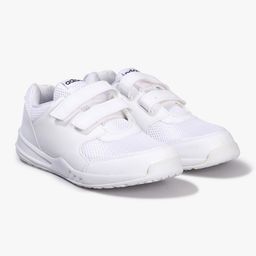 Adidas Kids School Shoes with Velcro Closer - White-image-96