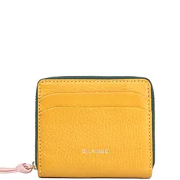 SILVIANO Unisex Textured Leather Zip Around Wallet-52