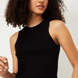 max Ribbed Fitted Crop Top-image-48