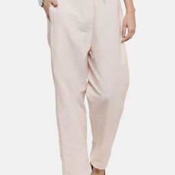 CORSICA Women Solid Tailored Trousers-image-90