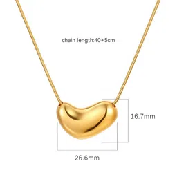 Designs & You Gold-Plated Heart Shaped Pendants with Chains image 5